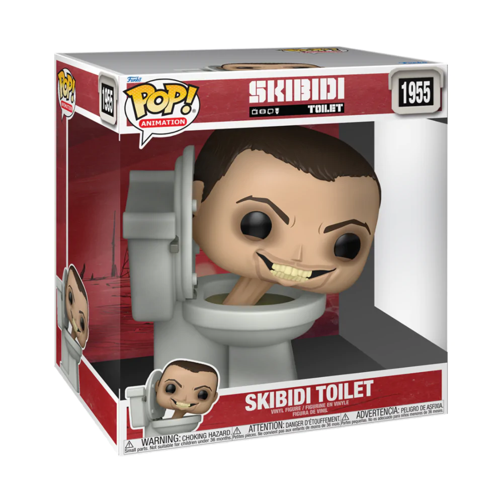 Skibidi Toilet Super Sized Jumbo Funko POP! Vinyl Figur Skibidi Toilet 25 cm Produktfoto