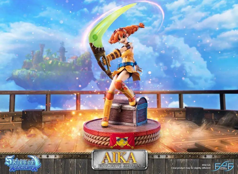Skies of Arcadia Statue Aika 38 cm Produktfoto
