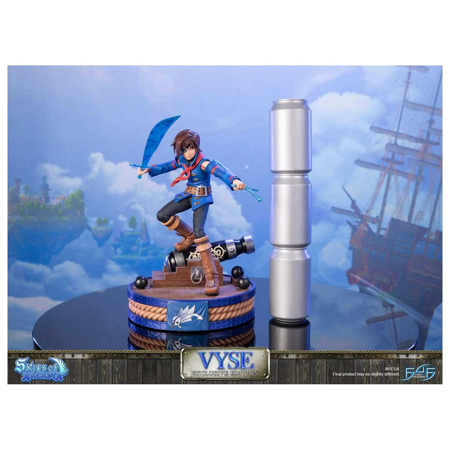 Skies of Arcadia Statue Vyse Exclusive Edition 31 cm Produktfoto