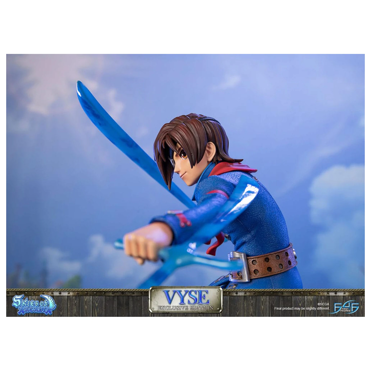 Skies of Arcadia Statue Vyse Exclusive Edition 31 cm Produktfoto