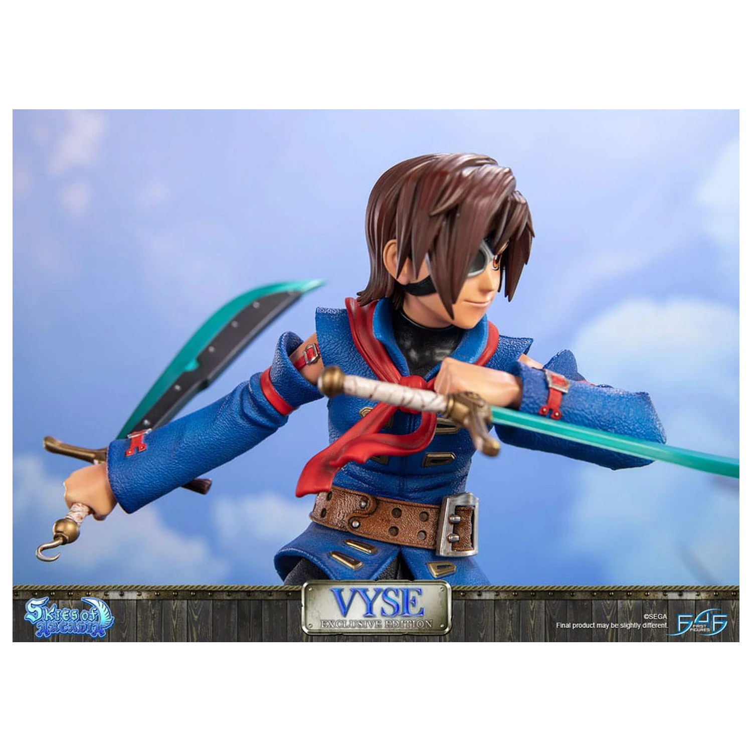 Skies of Arcadia Statue Vyse Exclusive Edition 31 cm Produktfoto