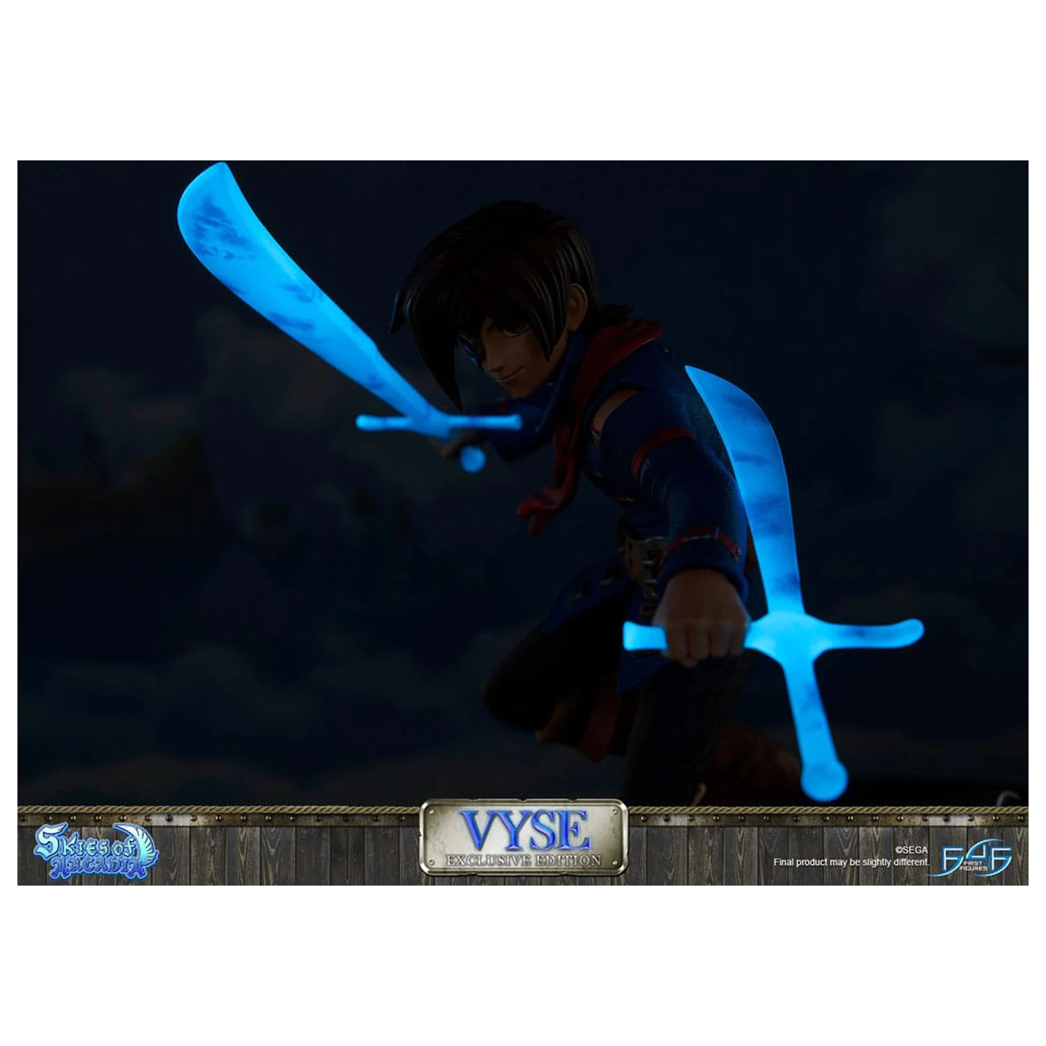 Skies of Arcadia Statue Vyse Exclusive Edition 31 cm Produktfoto