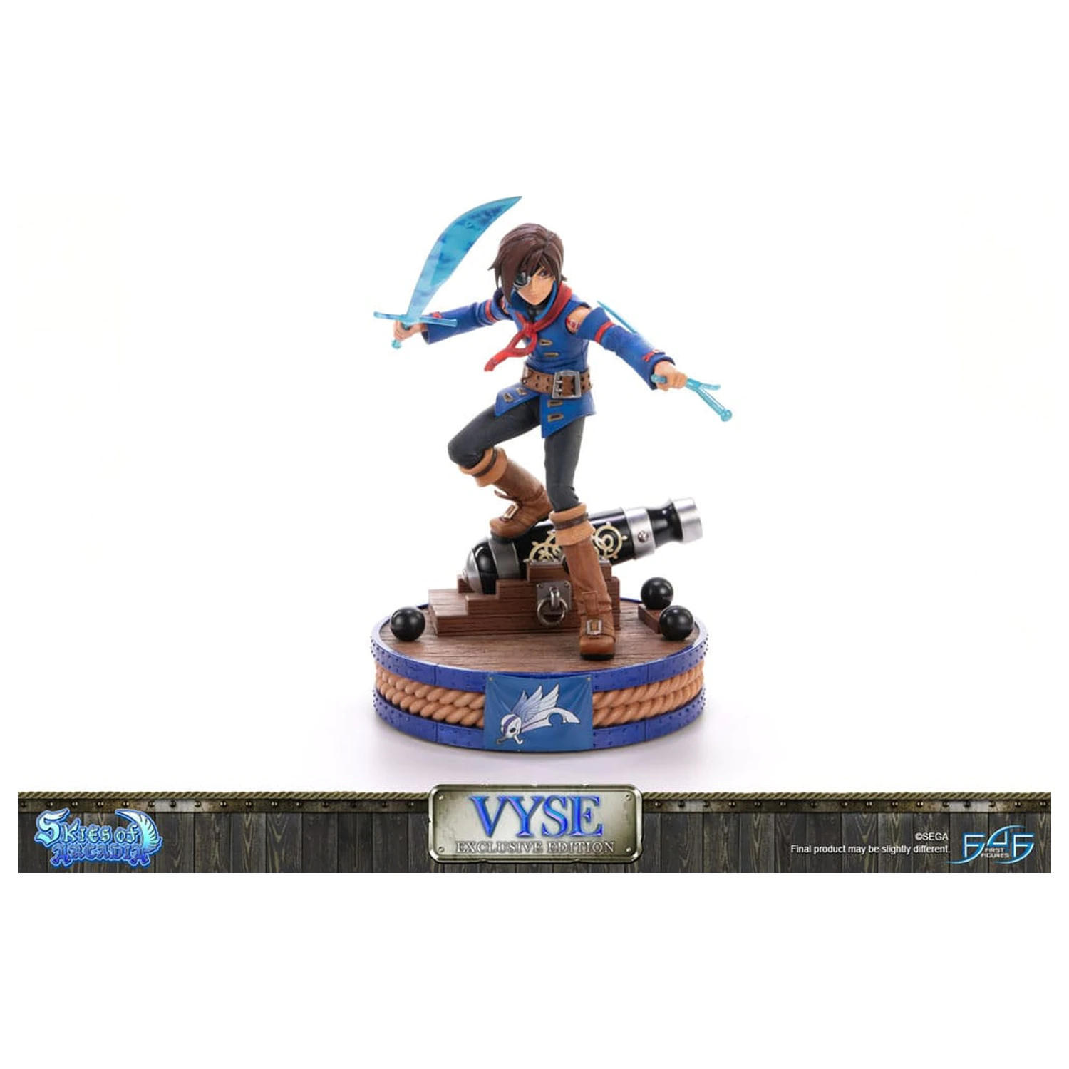 Skies of Arcadia Statue Vyse Exclusive Edition 31 cm Produktfoto