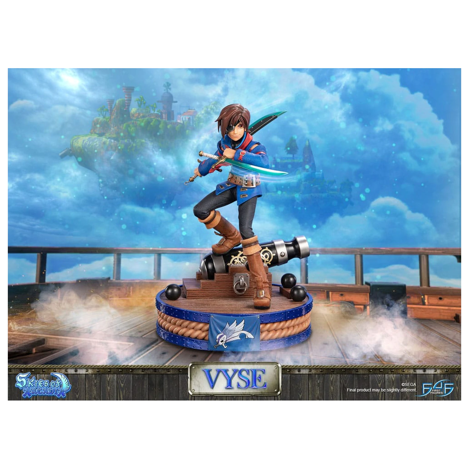 Skies of Arcadia Statue Vyse Standard Edition 31 cm Produktfoto