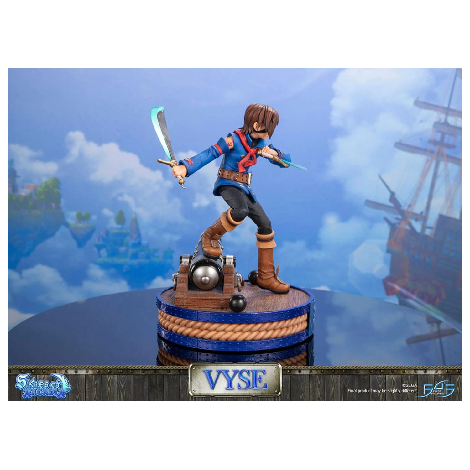 Skies of Arcadia Statue Vyse Standard Edition 31 cm Produktfoto