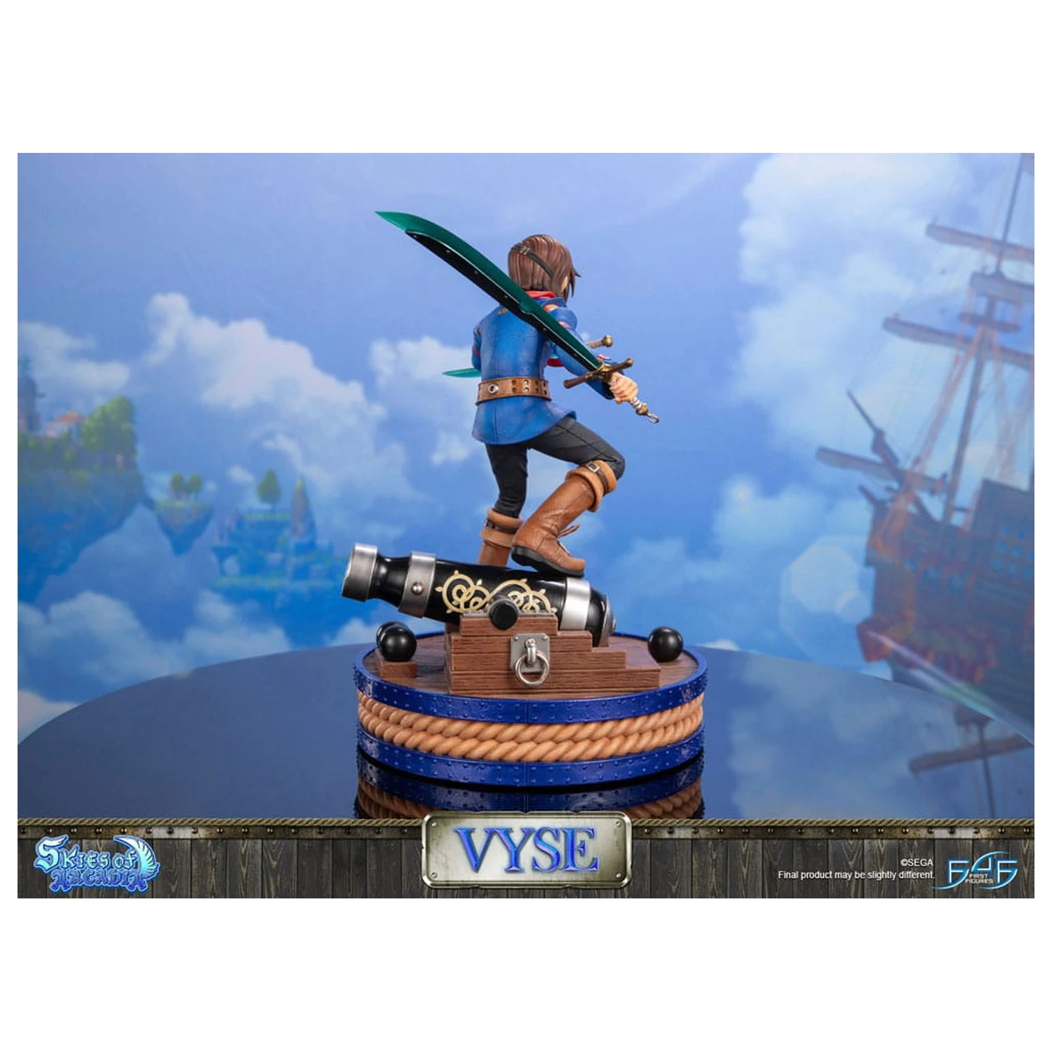 Skies of Arcadia Statue Vyse Standard Edition 31 cm Produktfoto