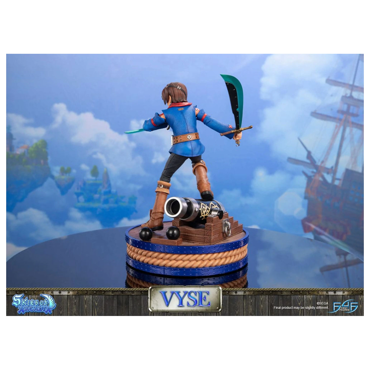Skies of Arcadia Statue Vyse Standard Edition 31 cm Produktfoto