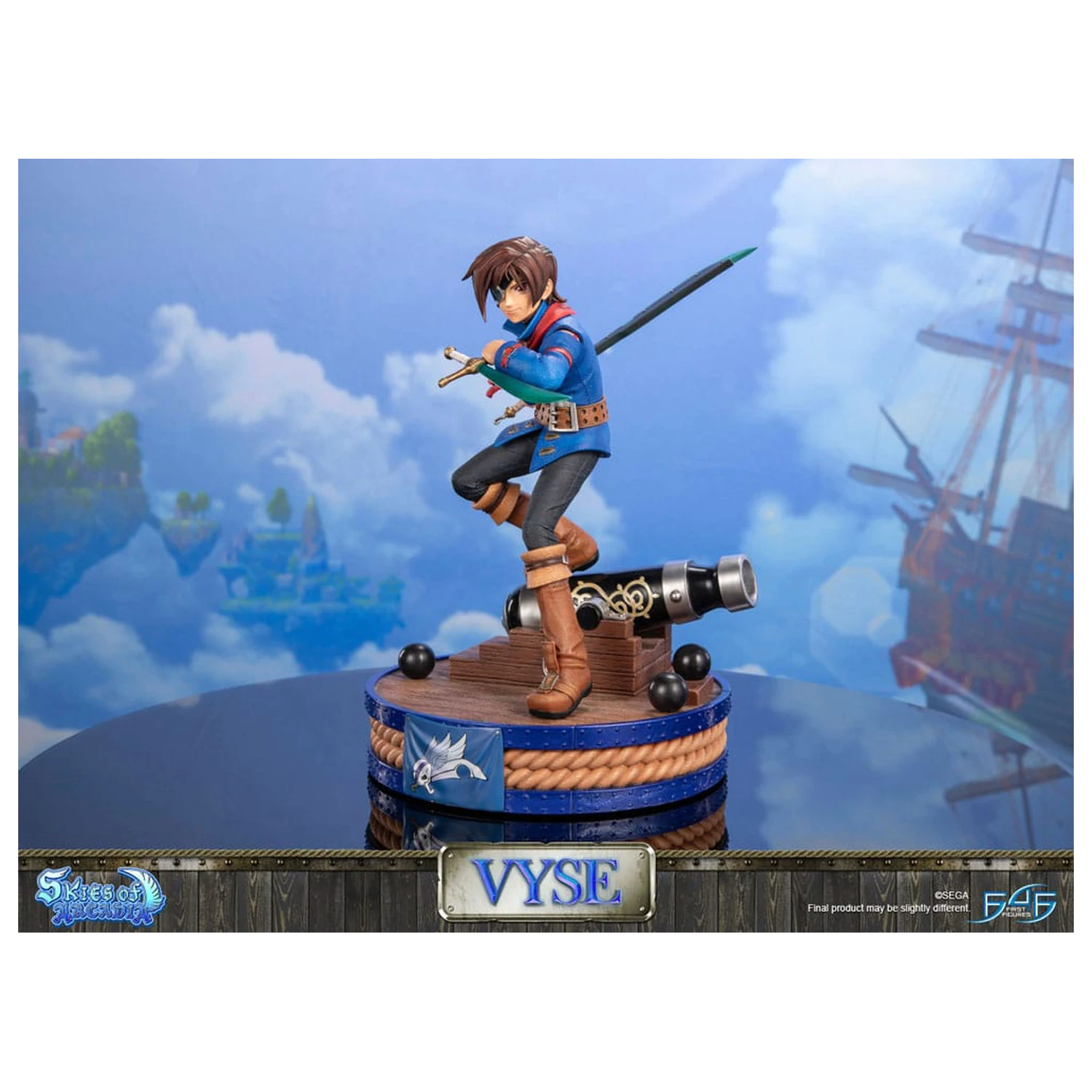 Skies of Arcadia Statue Vyse Standard Edition 31 cm Produktfoto
