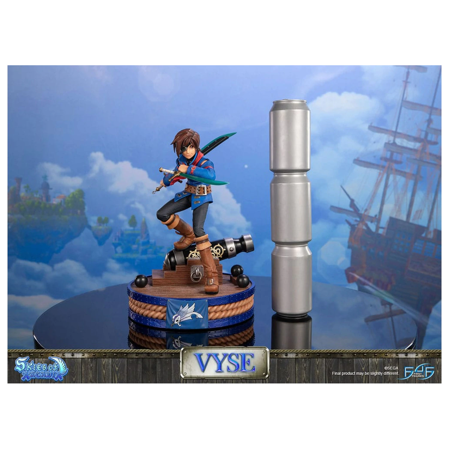 Skies of Arcadia Statue Vyse Standard Edition 31 cm Produktfoto