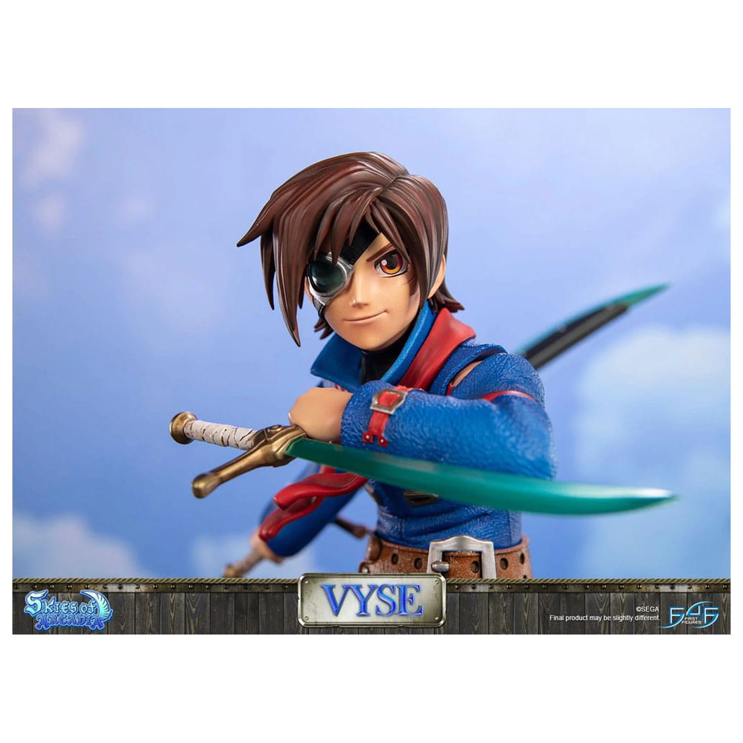 Skies of Arcadia Statue Vyse Standard Edition 31 cm Produktfoto