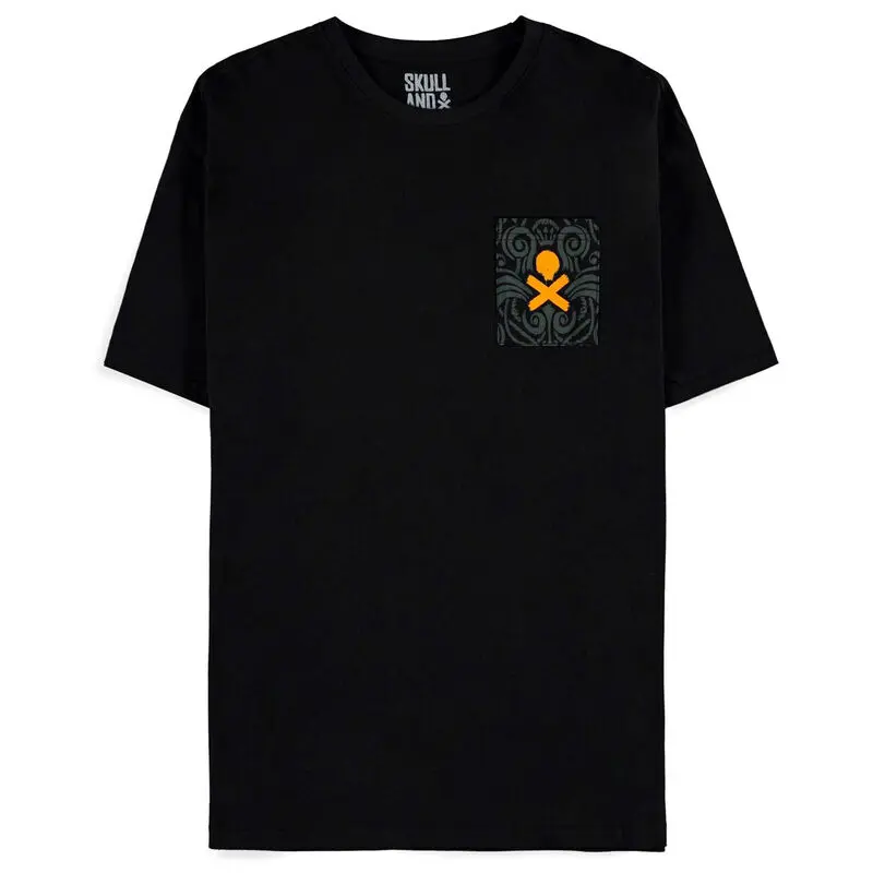 Skull &amp; Bones Pirate Captain T-shirt Produktfoto