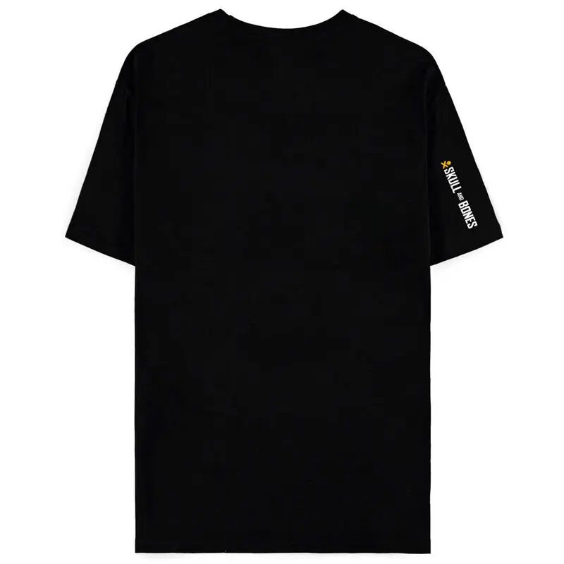 Skull &amp; Bones Pirate Icons T-shirt Produktfoto