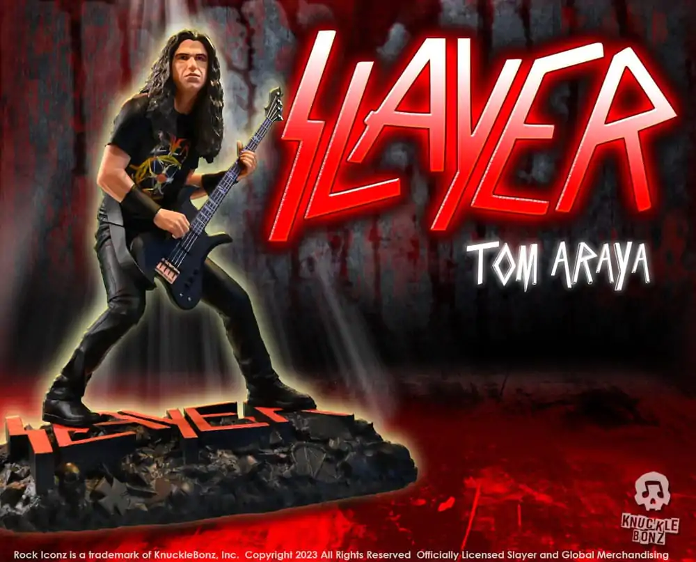 Slayer Rock Iconz Statue 1/9 Tom Araya II 22 cm termékfotó