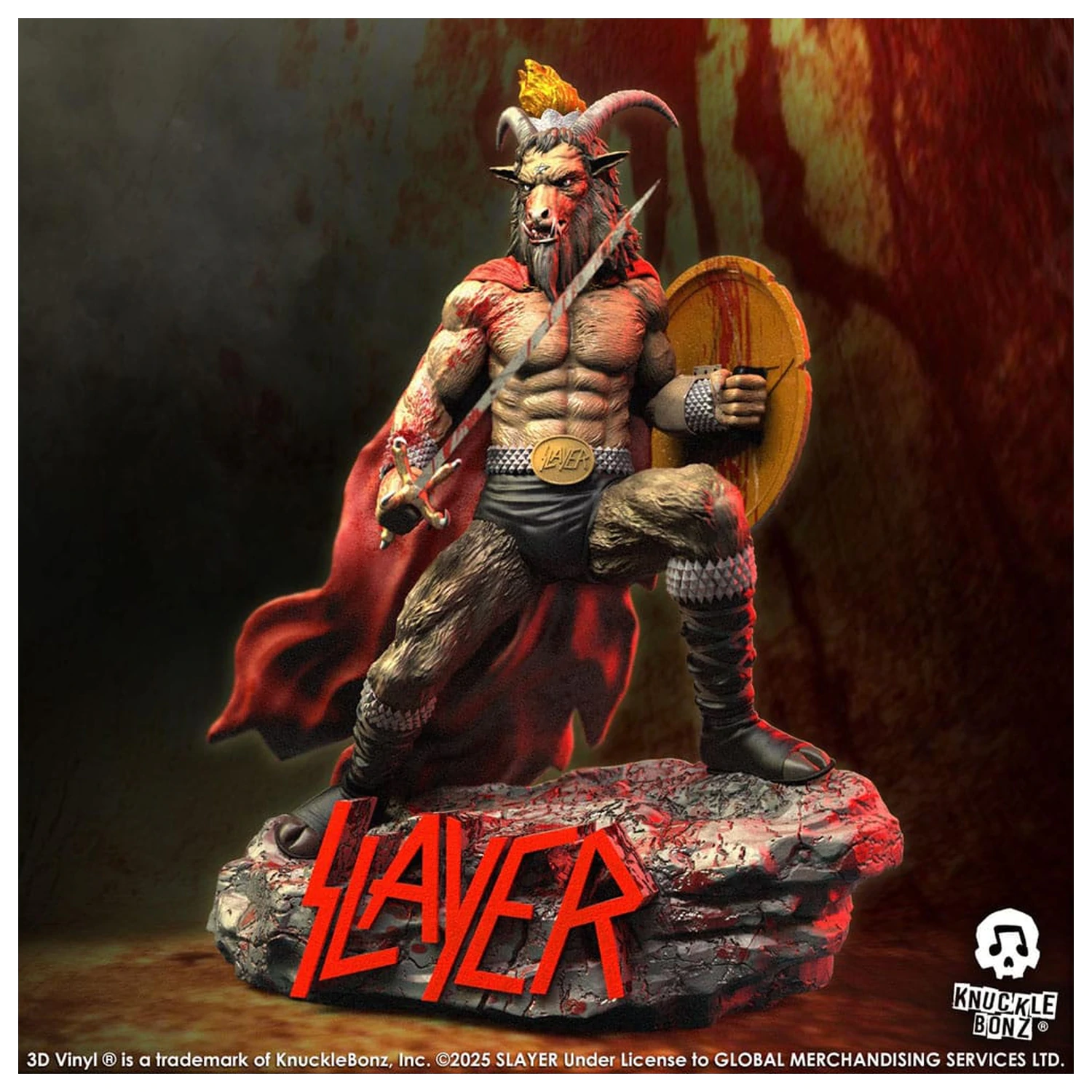 Slayer 3D Vinyl Figur Show No Mercy Minotaur 22 cm Produktfoto