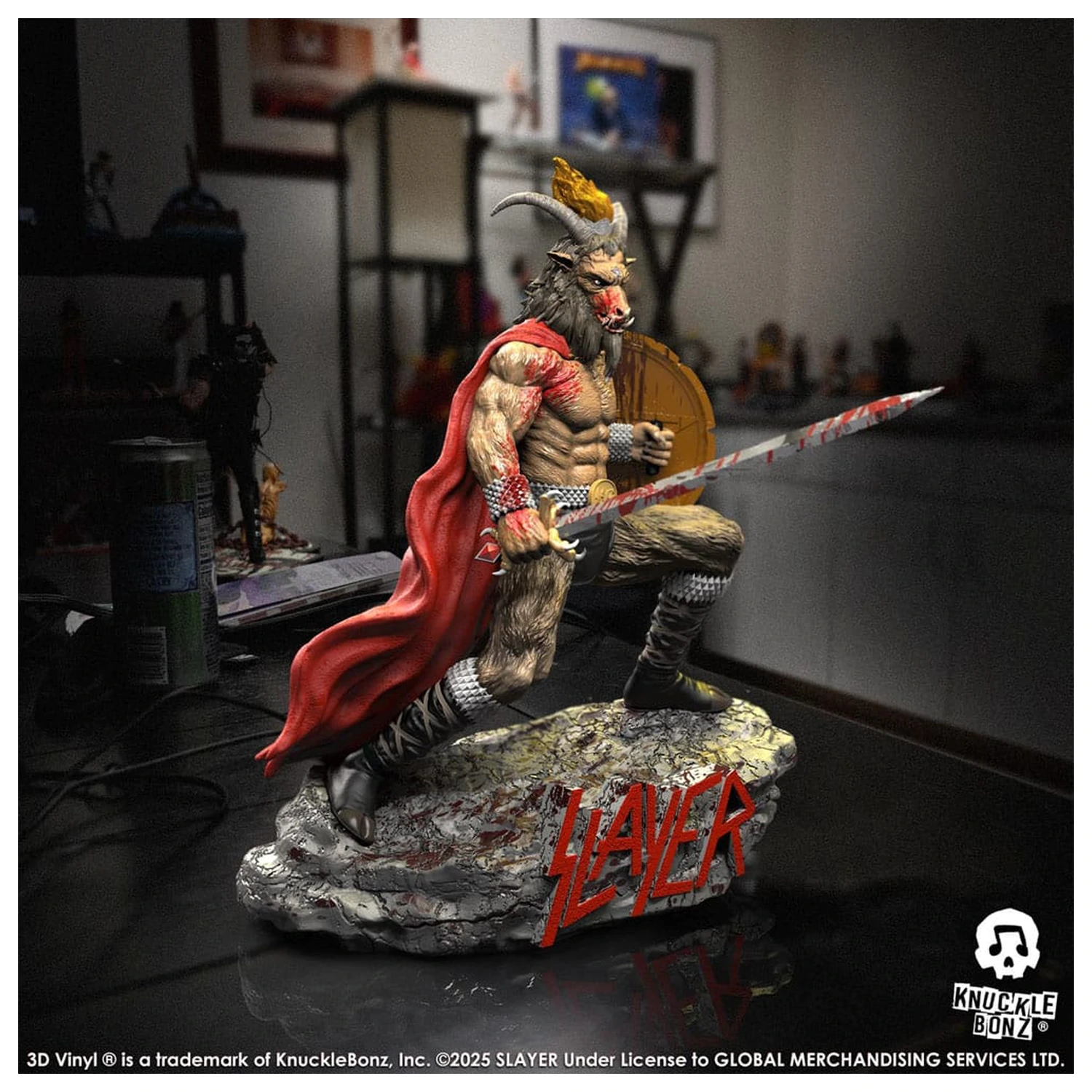 Slayer 3D Vinyl Figur Show No Mercy Minotaur 22 cm Produktfoto