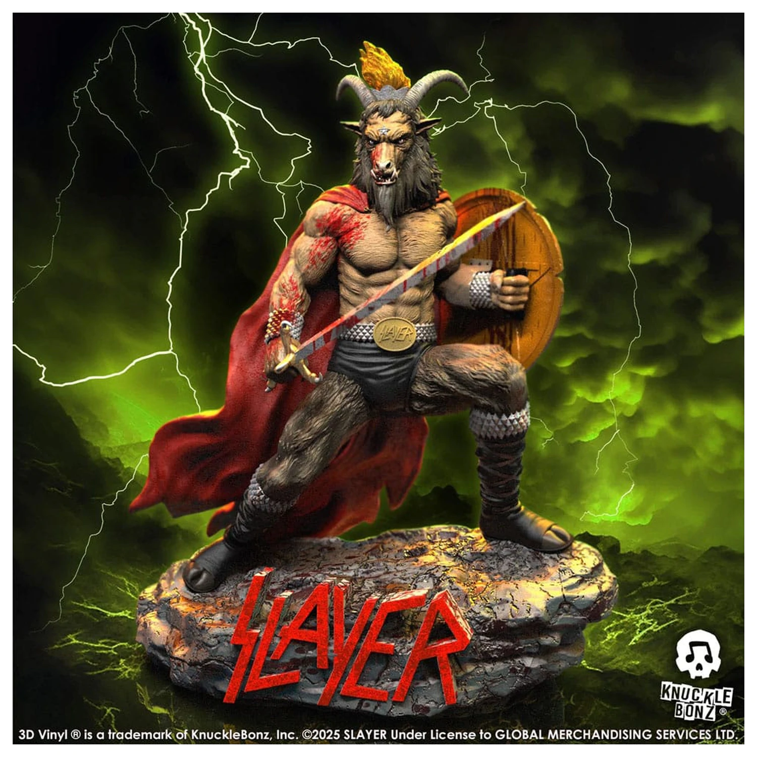 Slayer 3D Vinyl Figur Show No Mercy Minotaur 22 cm Produktfoto