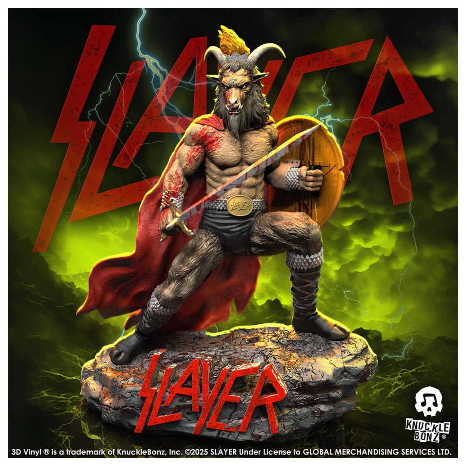 Slayer 3D Vinyl Figur Show No Mercy Minotaur 22 cm Produktfoto