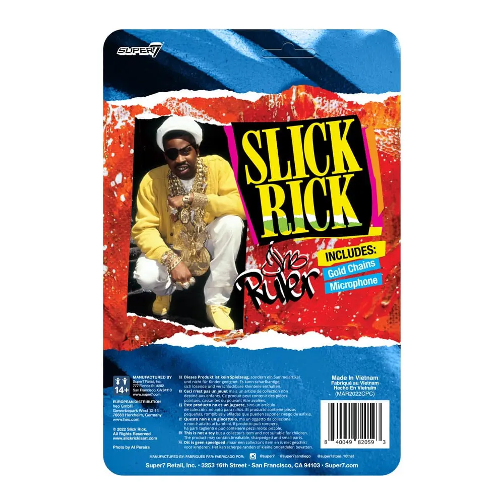 Slick Rick ReAction Actionfigur Slick Rick Ruler 10 cm Produktfoto