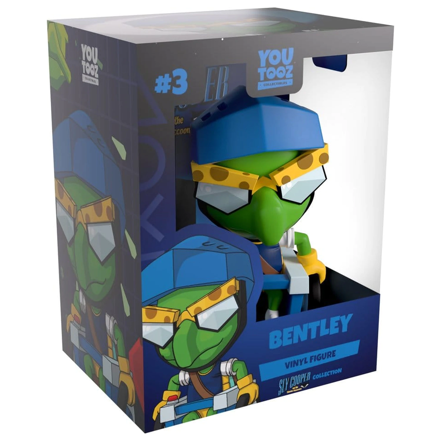 Sly Cooper Vinyl Figur Bentley 10 cm Produktfoto