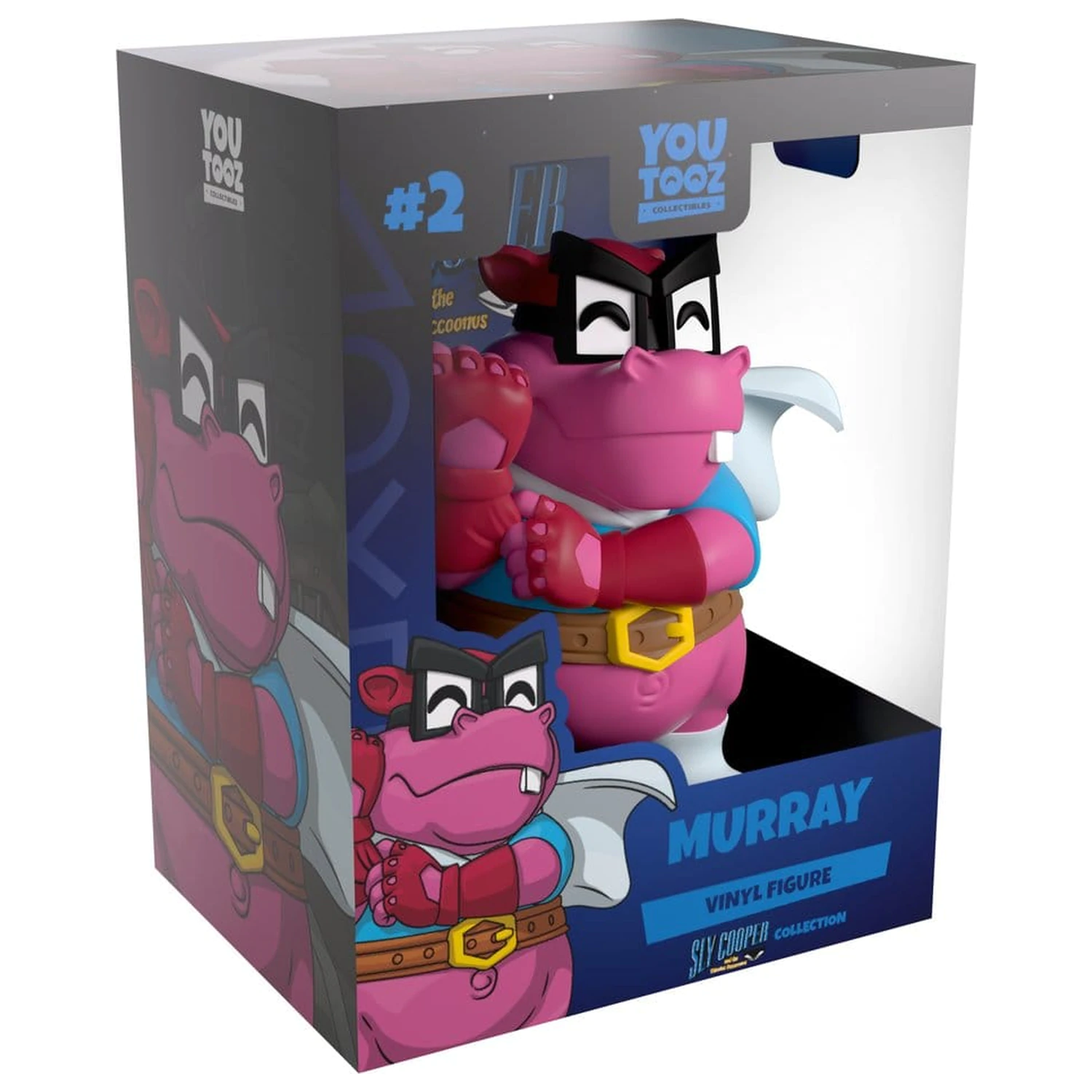 Sly Cooper Vinyl Figur Murray 11 cm Produktfoto