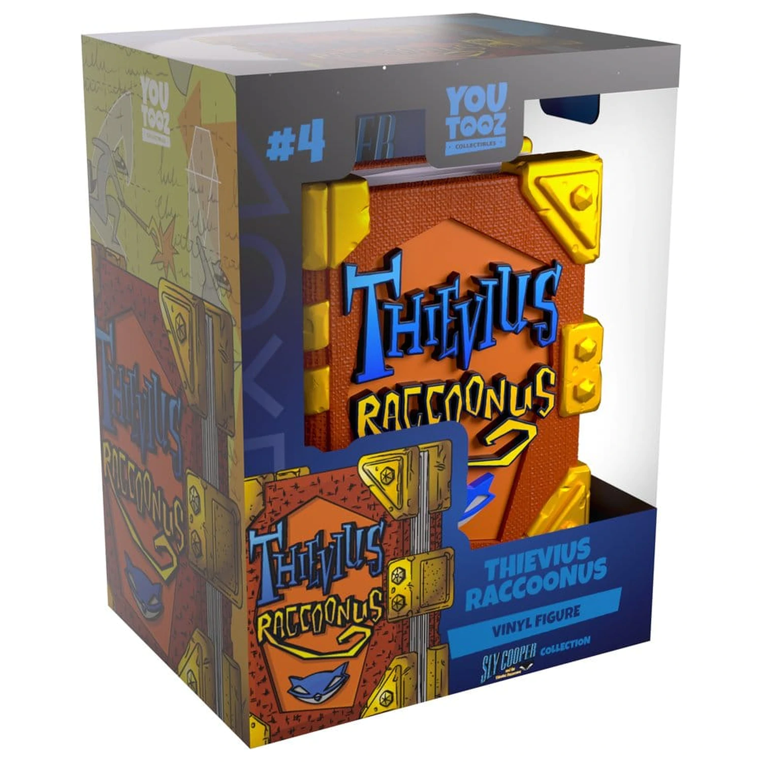 Sly Cooper Vinyl Figur Thievius Raccoonus 12 cm Produktfoto