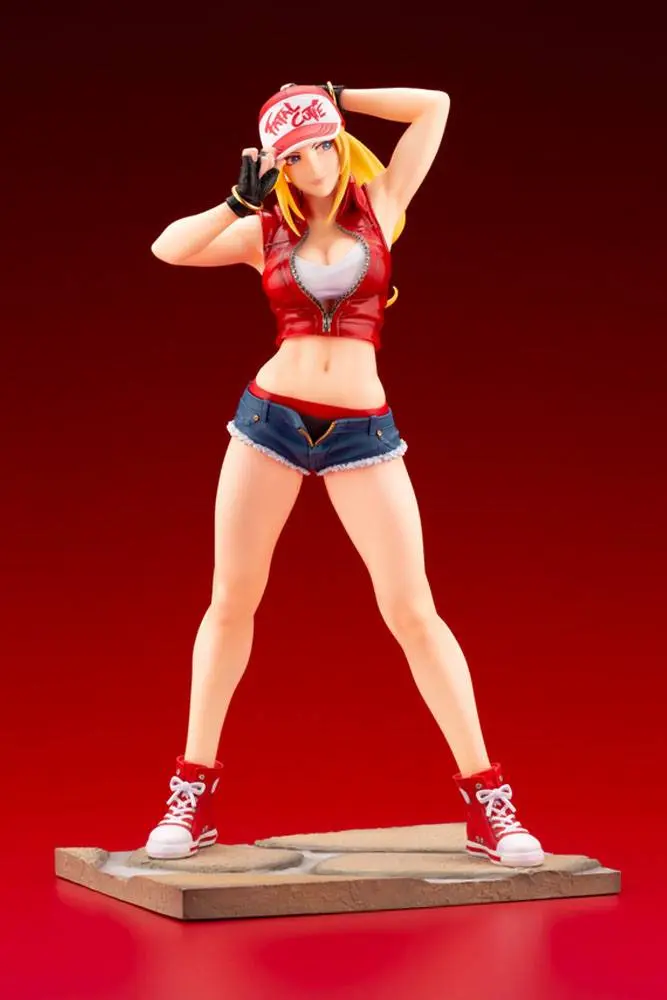SNK Heroines Bishoujo PVC Statue 1/7 Tag Team Frenzy Terry Bogard Bonus Edition 23 cm Produktfoto