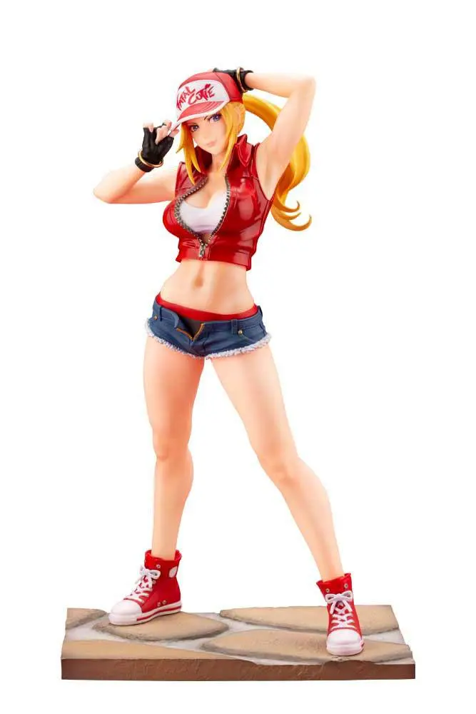 SNK Heroines Bishoujo PVC Statue 1/7 Tag Team Frenzy Terry Bogard Bonus Edition 23 cm Produktfoto