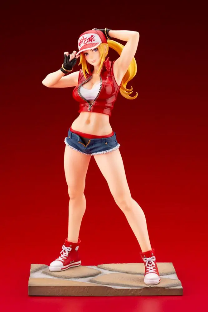 SNK Heroines Bishoujo PVC Statue 1/7 Tag Team Frenzy Terry Bogard Bonus Edition 23 cm Produktfoto