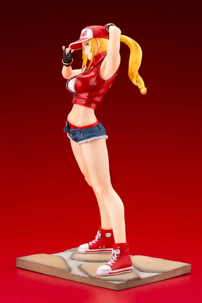 SNK Heroines Bishoujo PVC Statue 1/7 Tag Team Frenzy Terry Bogard Bonus Edition 23 cm Produktfoto
