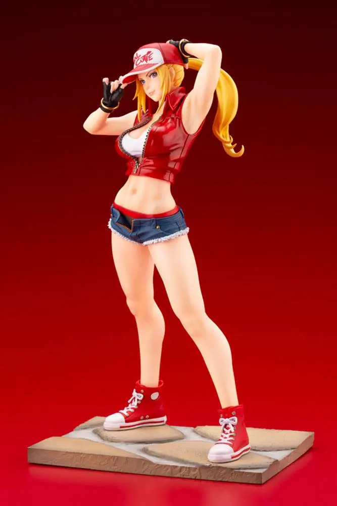SNK Heroines Bishoujo PVC Statue 1/7 Tag Team Frenzy Terry Bogard Bonus Edition 23 cm Produktfoto