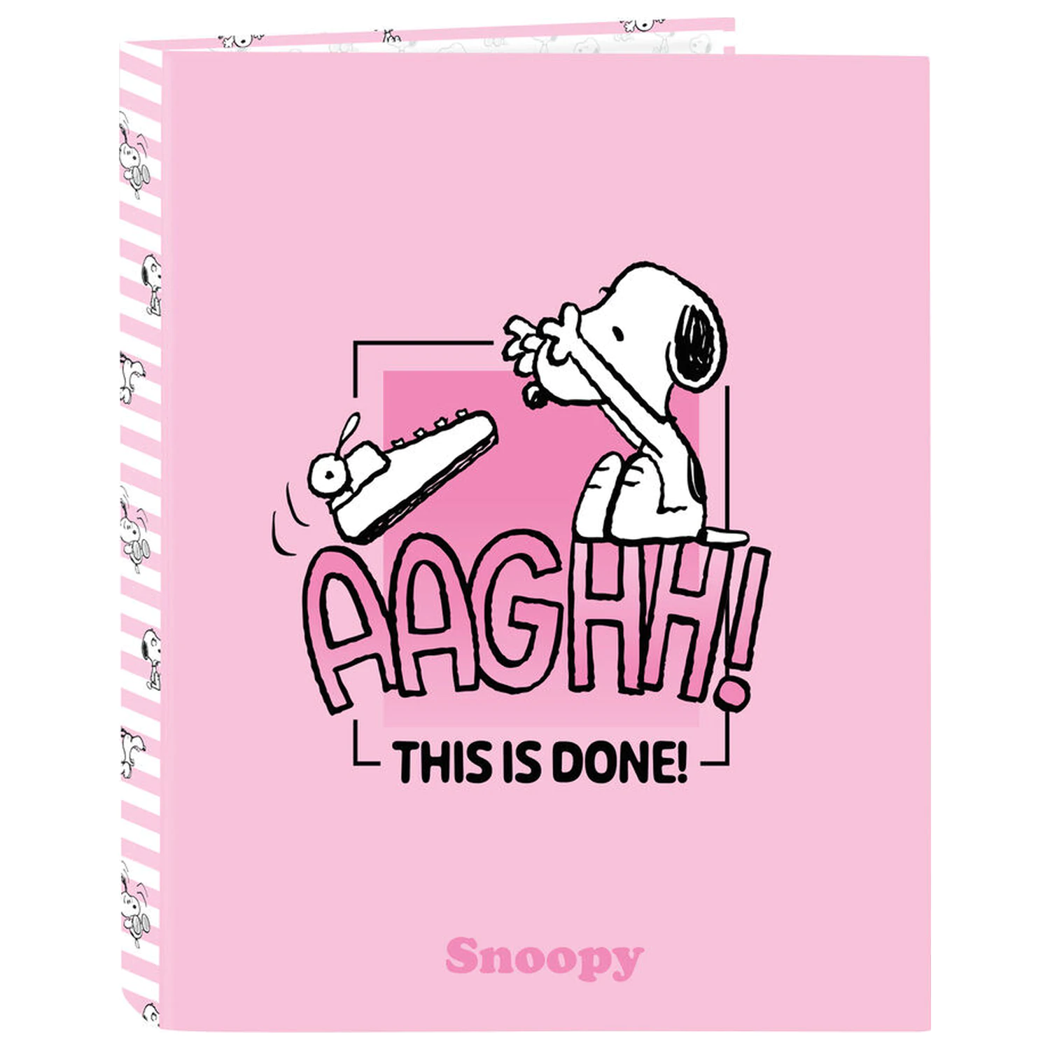 Snoopy A4 Karton 4 Ringe Ordner Produktfoto