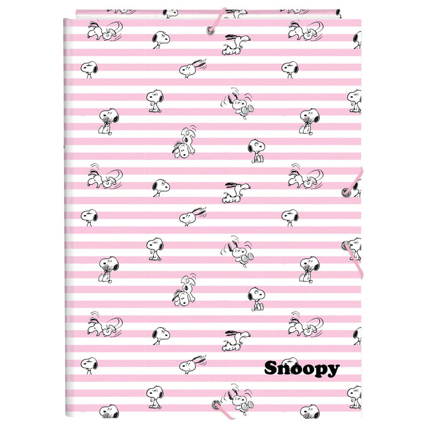 Snoopy A4 Karton Sammelmappe mit Klappen Produktfoto
