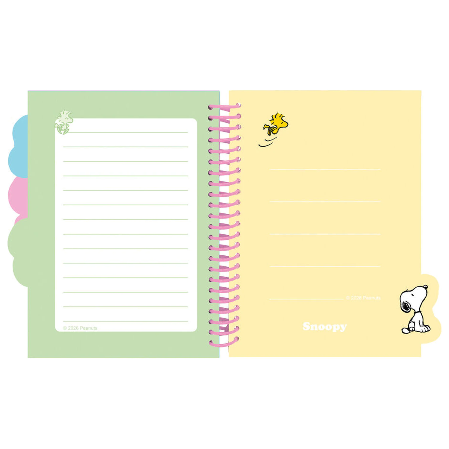 Snoopy A5 Notizbuch Produktfoto