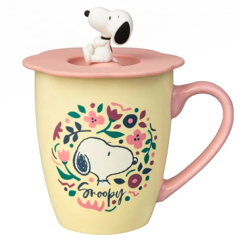 Snoopy Tasse mit Deckel termékfotó