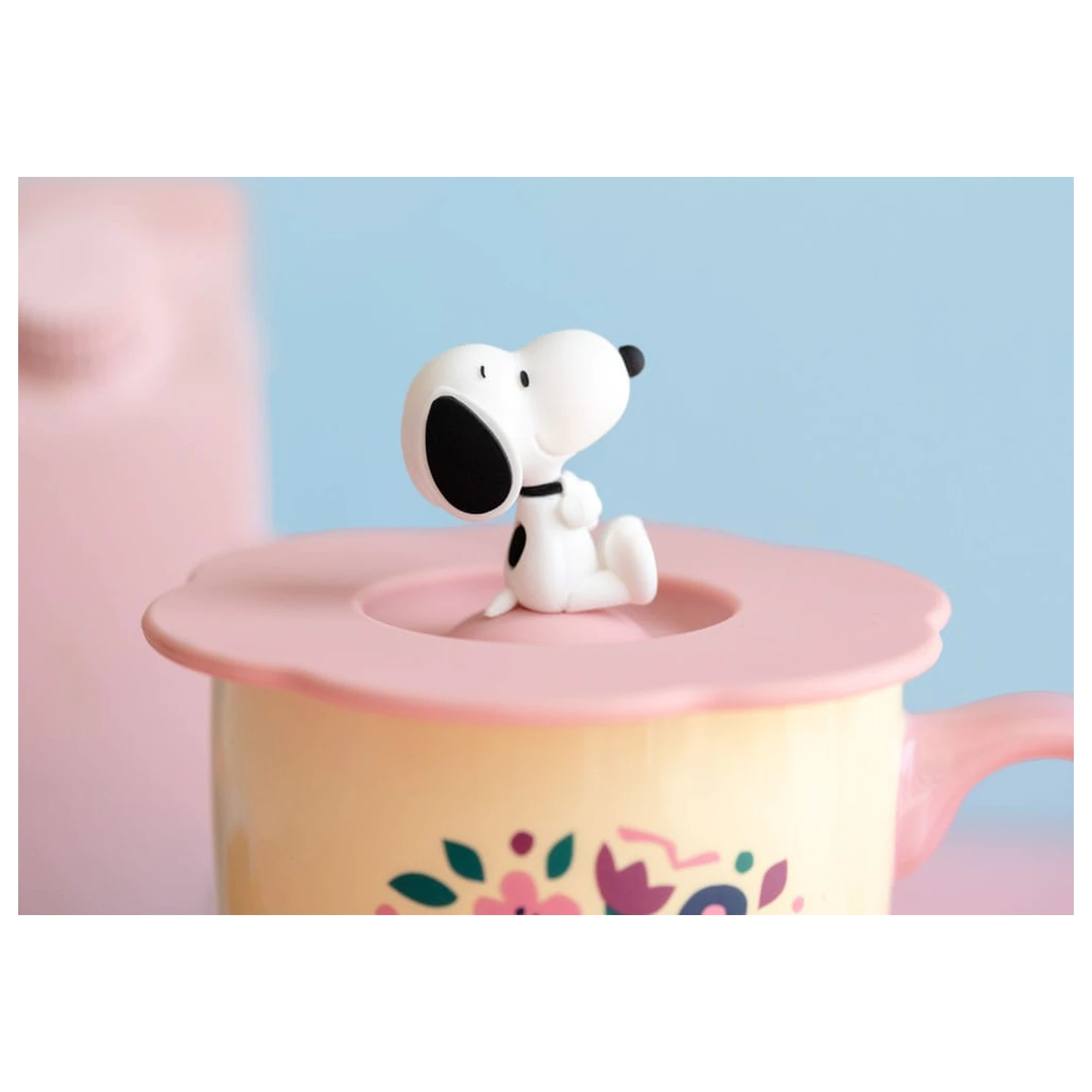 Snoopy Tasse mit Deckel Produktfoto