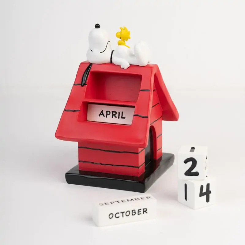 Snoopy Doghouse 3D ewiger Kalender termékfotó