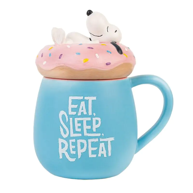 Snoopy Eat Sleep Repeat 3D Tasse 500ml termékfotó