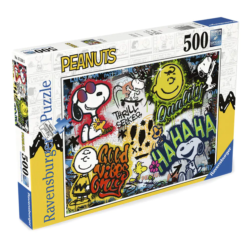 Snoopy Graffiti Puzzle 500St Produktfoto