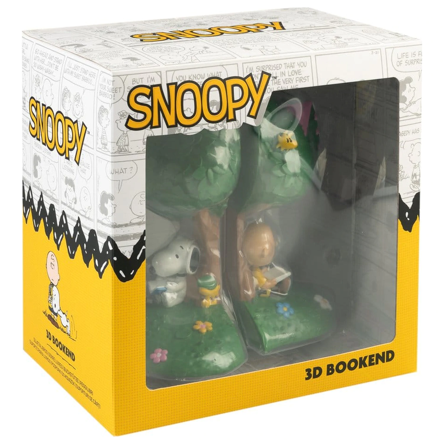 Snoopy Buchstützen 16 cm Produktfoto