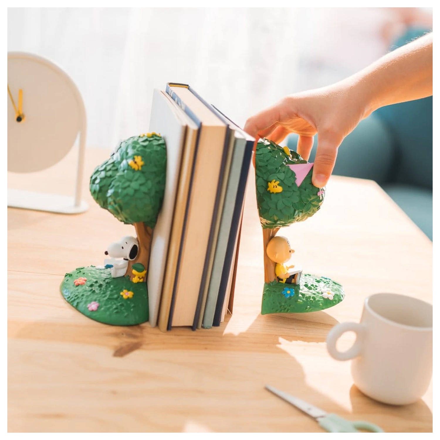 Snoopy Buchstützen 16 cm Produktfoto