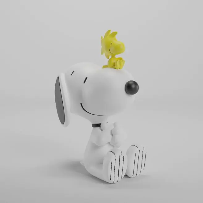 Snoopy Lampe Produktfoto