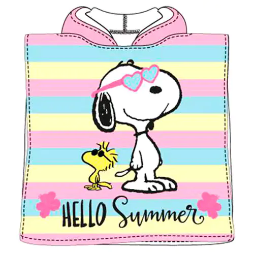 Snoopy Microfaser Poncho Handtuch Produktfoto