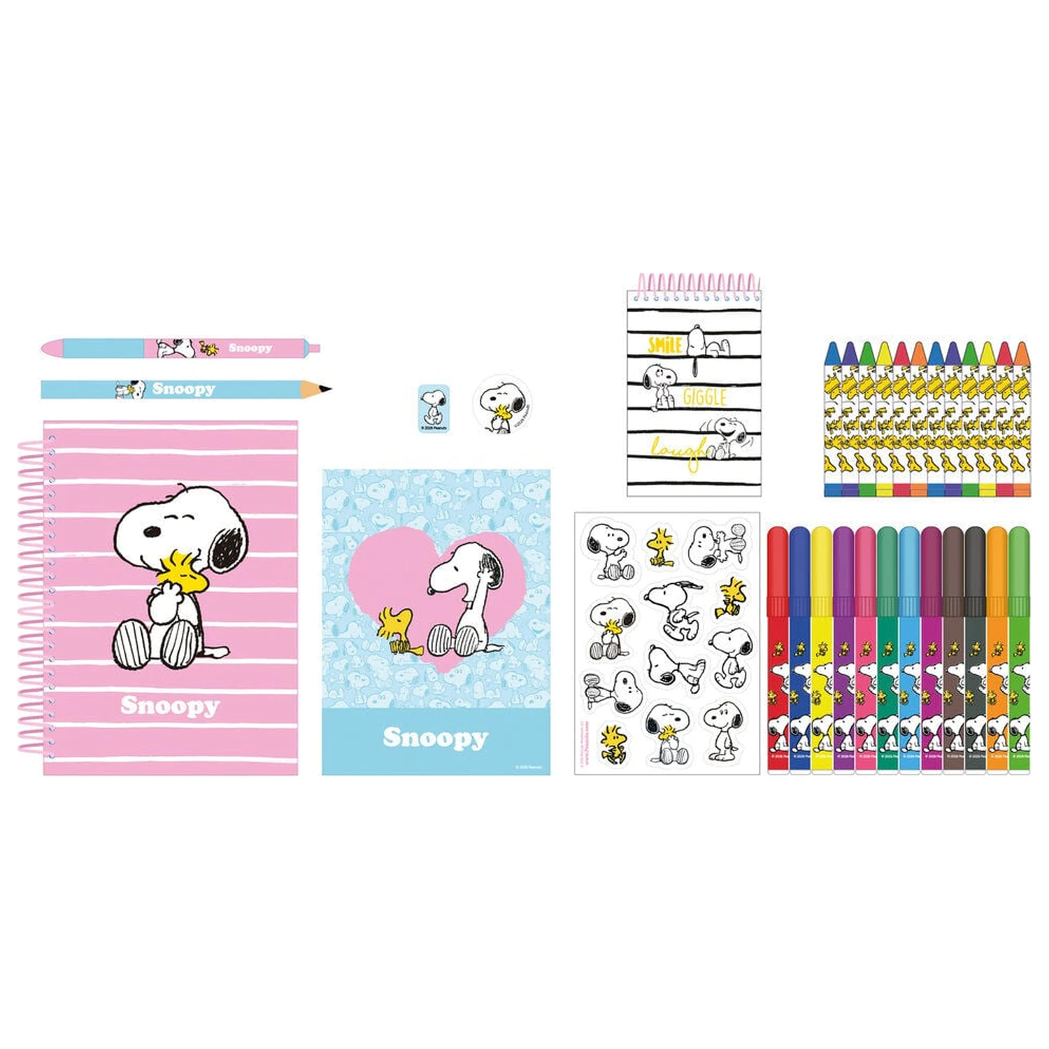 Snoopy Peanuts Aktivitätenset 43teilig Produktfoto