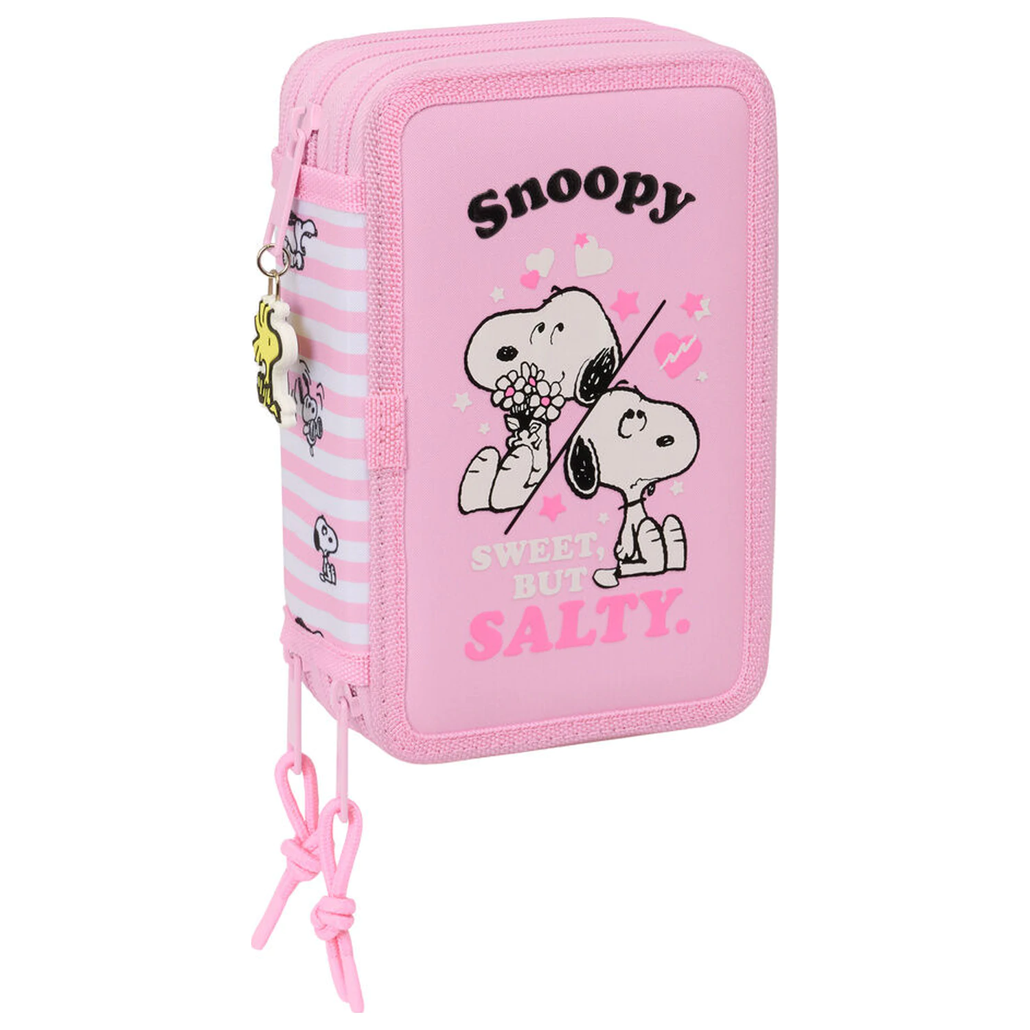 Snoopy dreifaches Federmäppchen 37-teilig Produktfoto