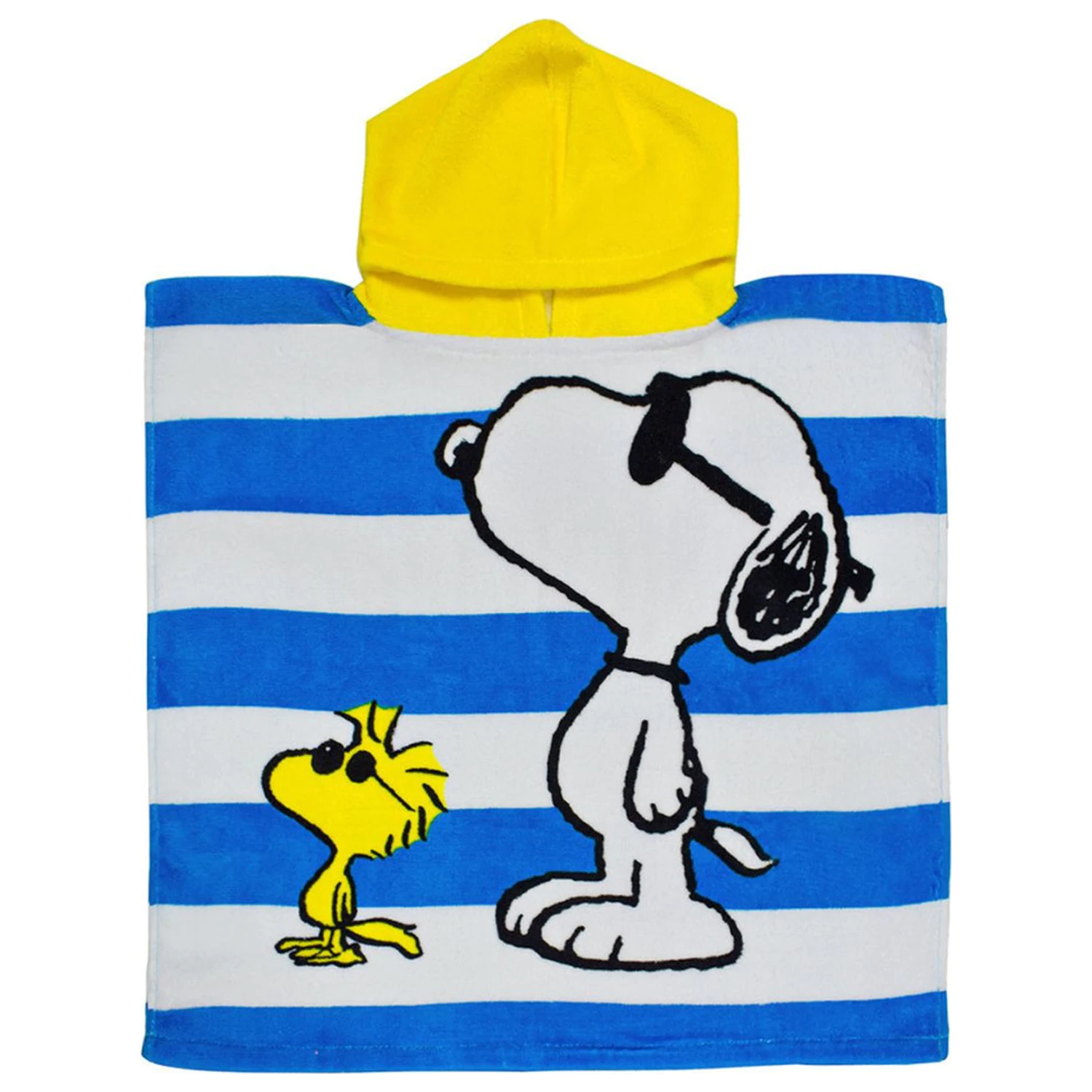 Snoopy Woodstock Strandtuch Poncho Produktfoto