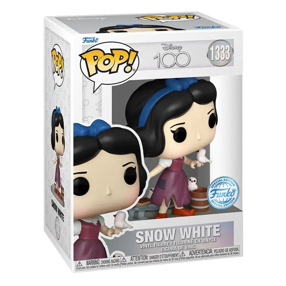 Schneewittchen und die sieben Zwerge 100th POP! Disney Vinyl Figur Snow White (Rags) 9 cm Produktfoto