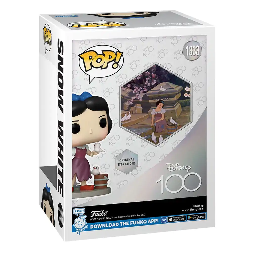 Schneewittchen und die sieben Zwerge 100th POP! Disney Vinyl Figur Snow White (Rags) 9 cm Produktfoto