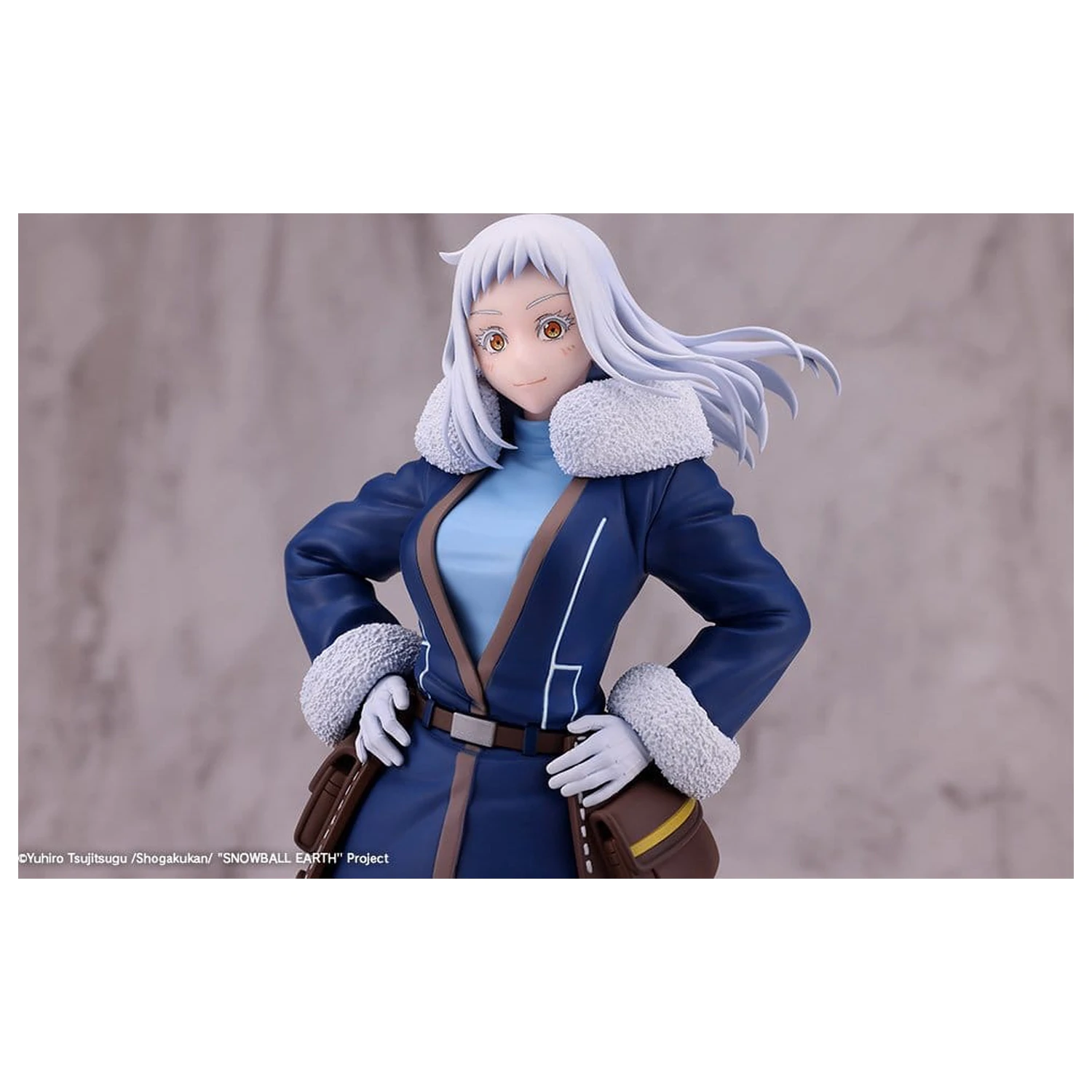 Snowball Earth Oshi Works PVC Figur Ao Nogi 22 cm Produktfoto