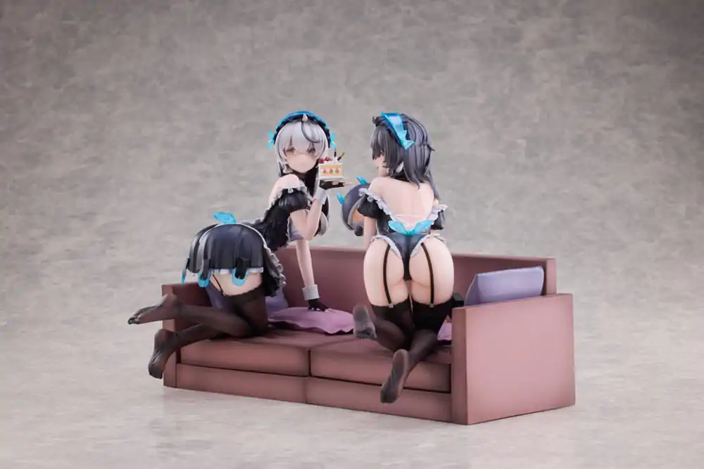 Snowbreak Containment Zone PVC-Statuen 2er-Pack 1/6 Cherno & Meursault Apprentice Maid Ver. Deluxe Edition 19 cm Produktfoto