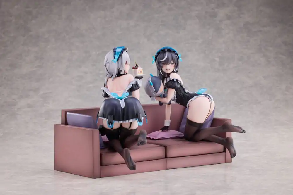 Snowbreak Containment Zone PVC-Statuen 2er-Pack 1/6 Cherno & Meursault Apprentice Maid Ver. Deluxe Edition 19 cm Produktfoto